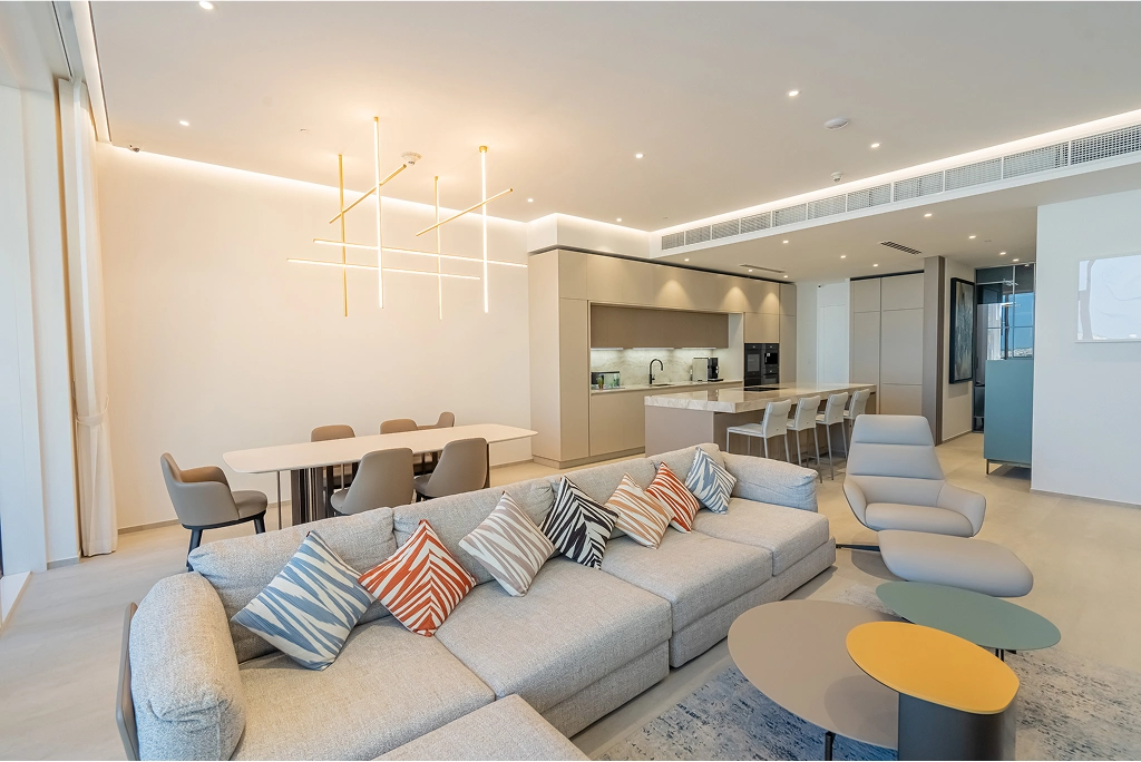 Apartment renovation project at Tiara Residence
